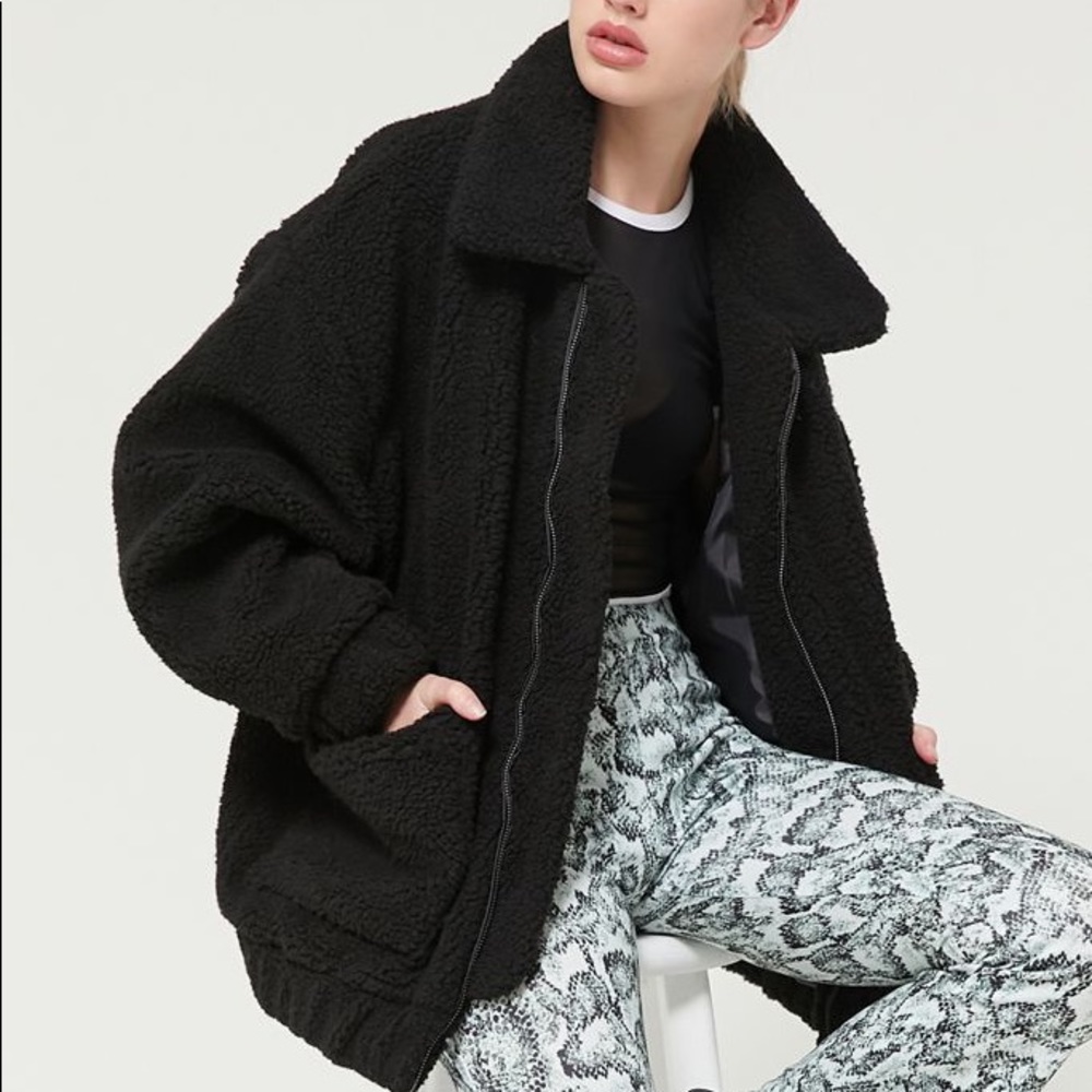 Black I am gia pixi coat